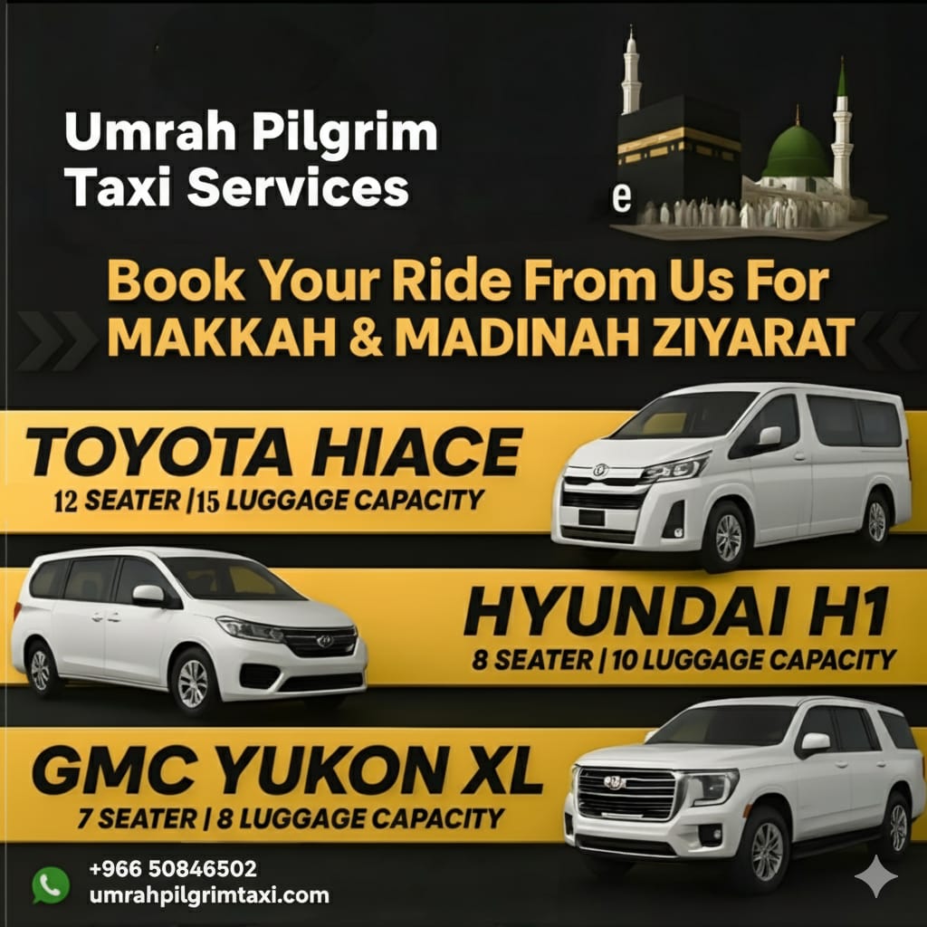 Umrah taxi services