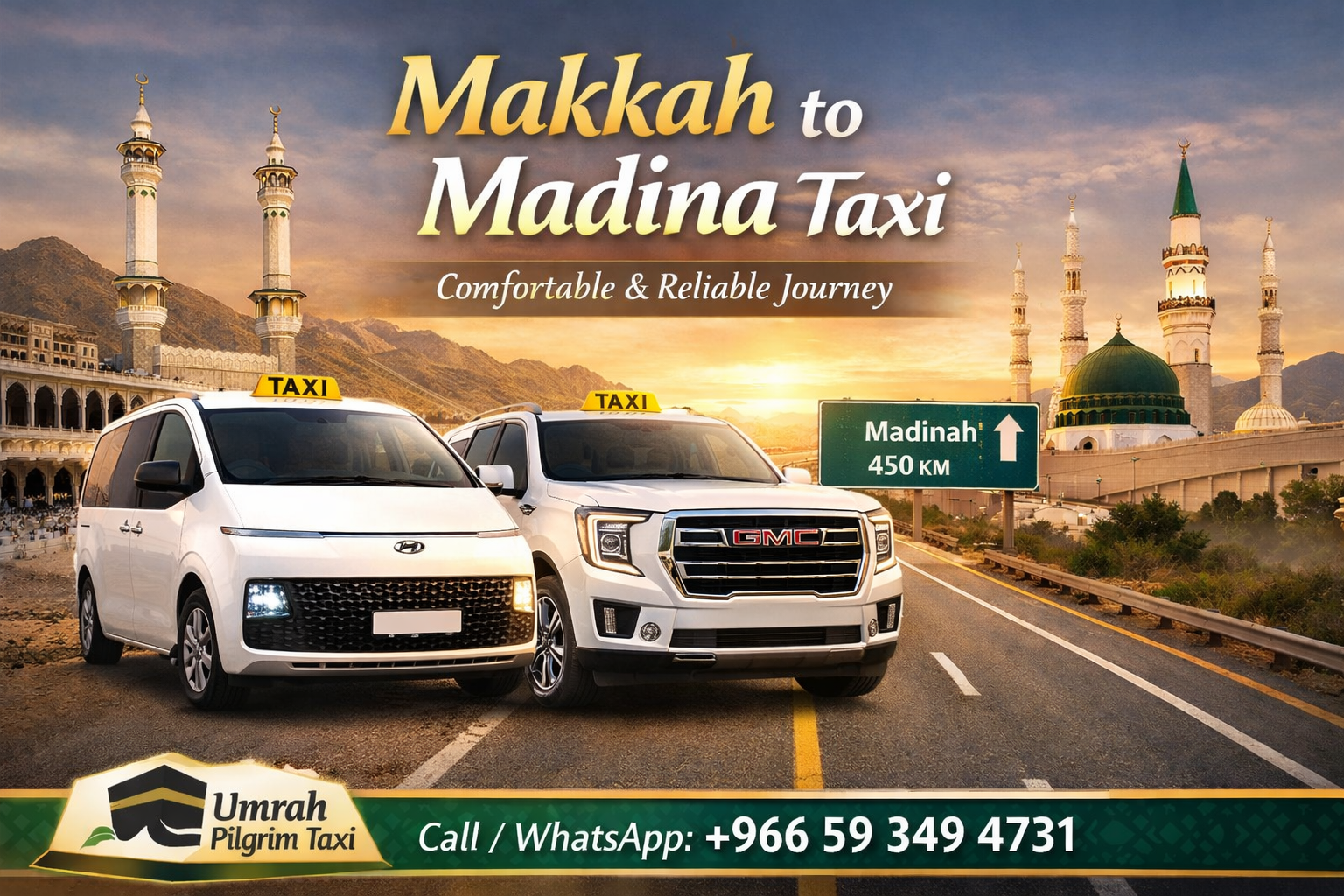 Madina to Makkah